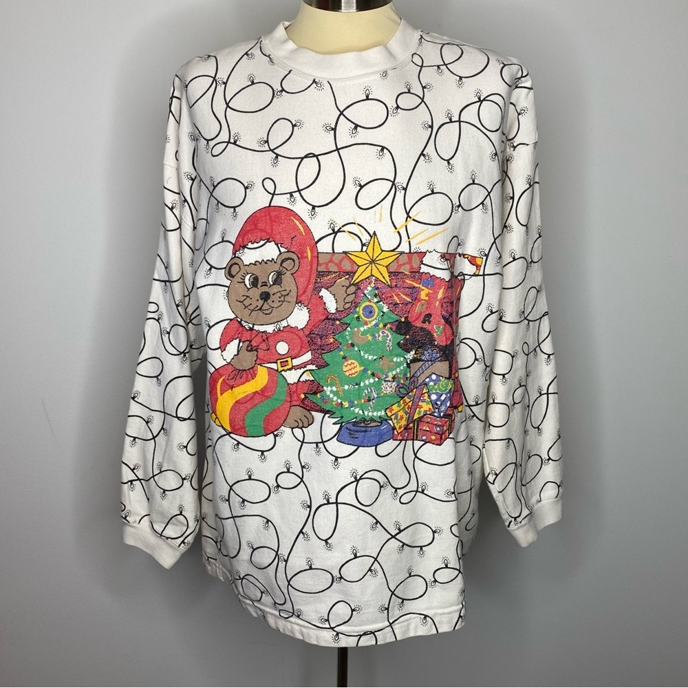 Vintage Gitano Christmas Holiday Theme Sweatshirt